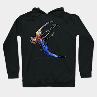 Muzafr Dragon Flying Hoodie